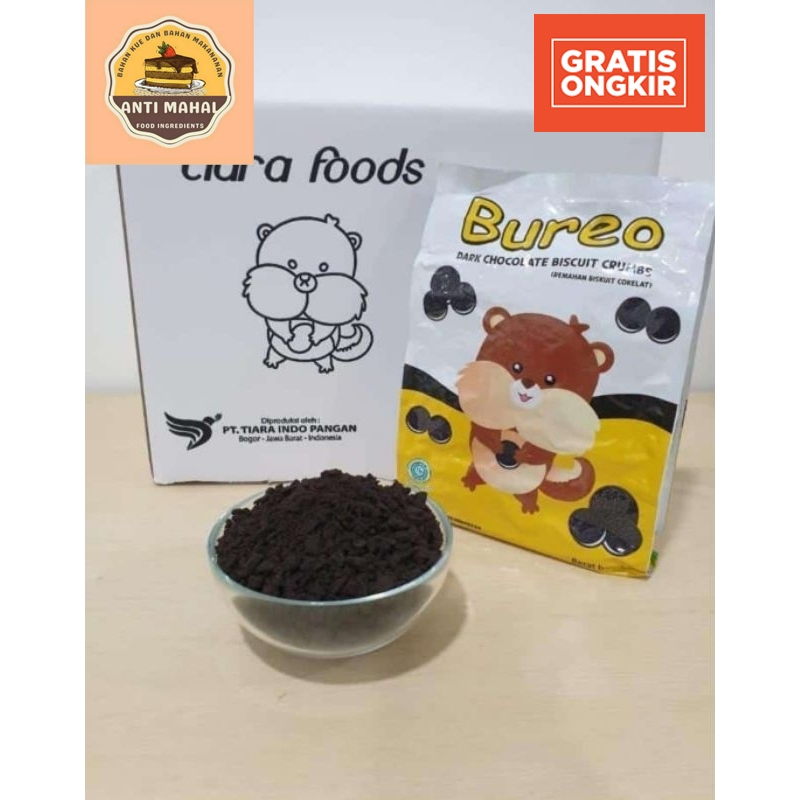 

BUREO Dark Chocolate Crumbs Biscuit Repack 500gr, 1kg