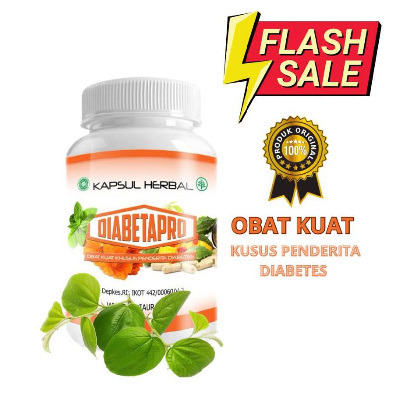 BEST Seller Obat Diabetes Pria Kuat DIABETAPRO | Obat Kencing Manis Original