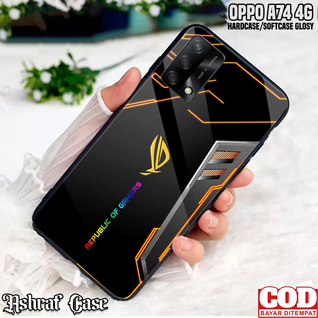 Case Oppo A74 4G - Casing Hp Oppo A74 4G Terbaru ( R0G ) Silikon Oppo A74 - Kesing Hp Oppo A74 - Kon