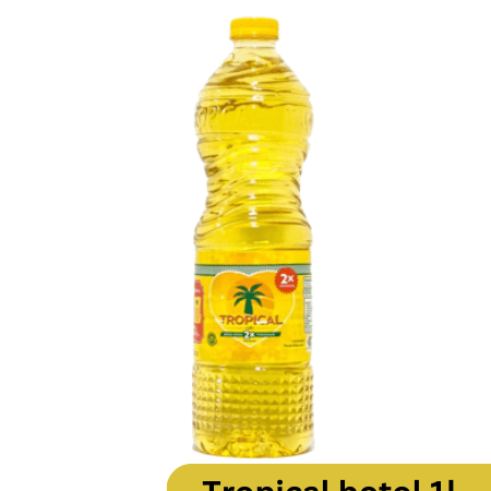 

Baru MINYAK GORENG TROPICAL BOTOL 1 LITER Ready