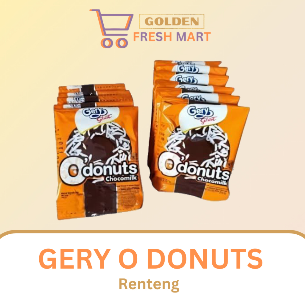 

GERY O DONUTS RENTENG ISI 12 X 8GR