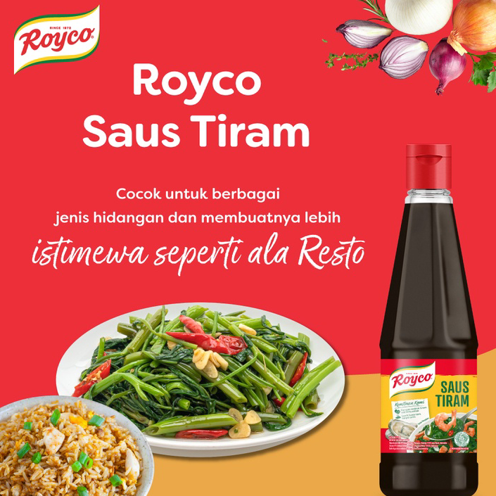 

➜♪✲❊ ROYCO SAUS TIRAM BUMBU PENYEDAP MAKANAN KAYA RASA TANPA AMIS 135ML