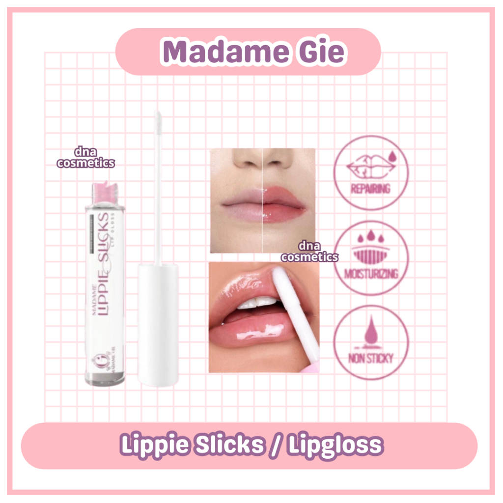 Madame Gie Madame Lippie Slicks / LIPGLOSS Madame Gie - DNA Cosmetics