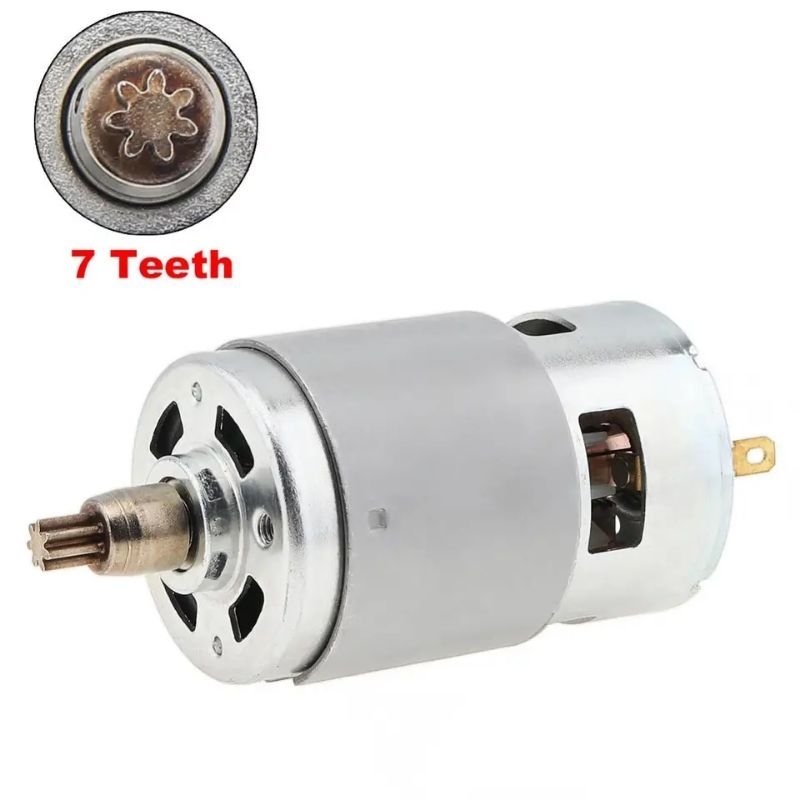 Dinamo DC Motor RS 775 Gear Gigi 7 Impact Wrench