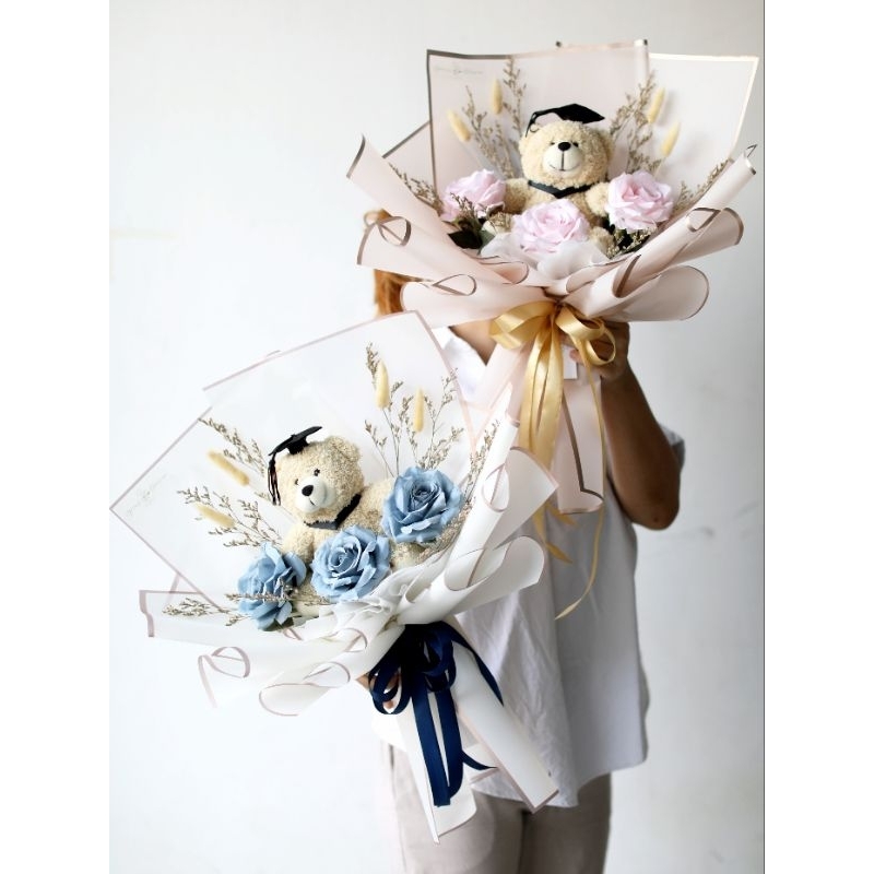 buket wisuda / buket boneka wisuda / buket graduation KODE : Janette
