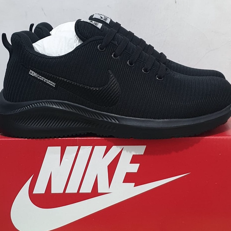 Terbaru SEPATU SEKOLAH ANAK HITAM POLOS NIKE PRIA WANITA SIZE 31-40
