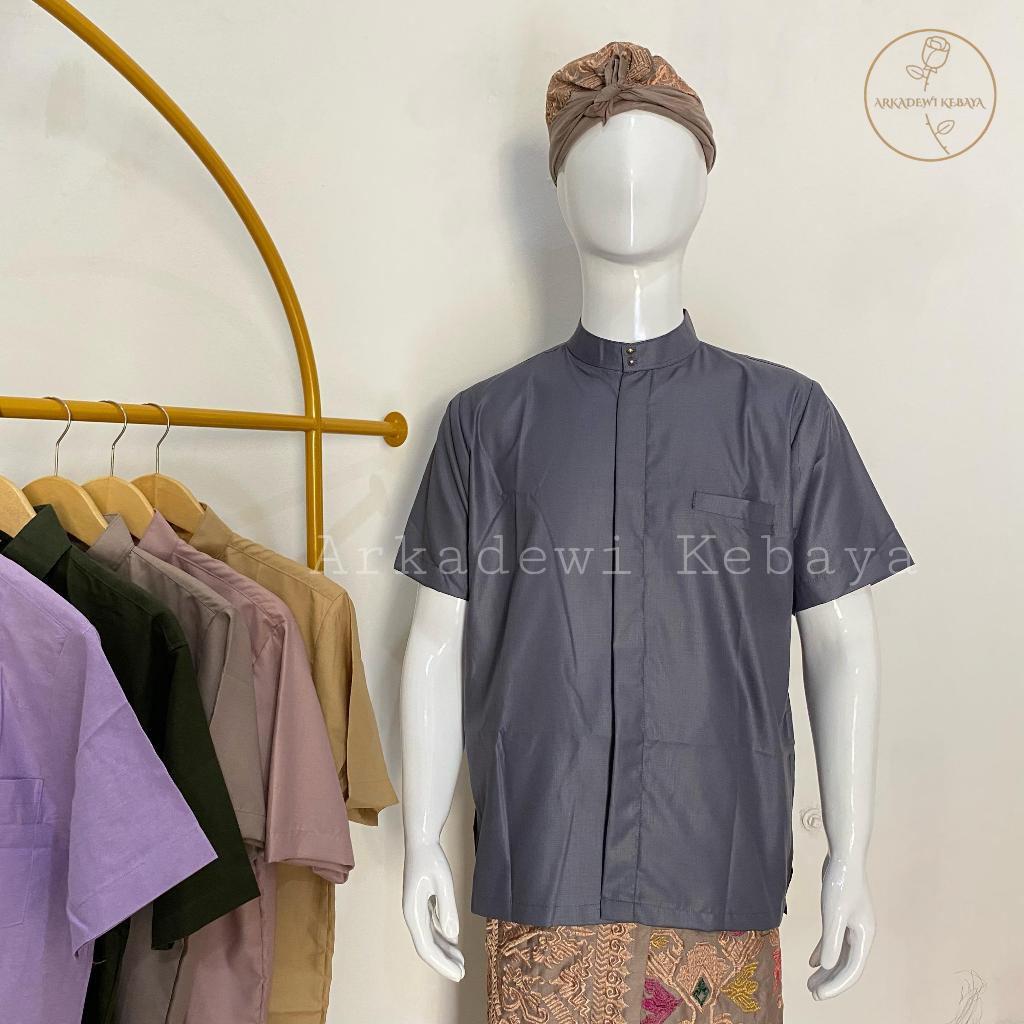 Kemeja Semi Safari Katun Toyobo