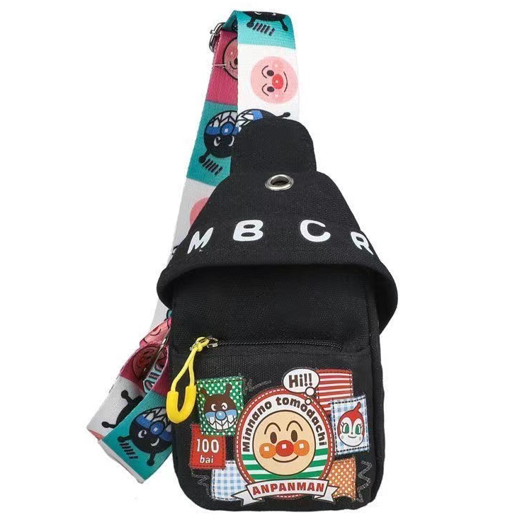 Model Terkini WAIST BAG ANAK PEREMPUAN / LAKI - LAKI FASHION KOREA TAS DADA ANAK BAHAN KANVAS / TAS 