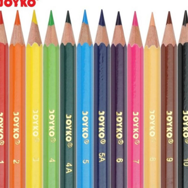 

Kirim Sekarang Pensil warna Joyko 12 pendek CP-S12 ( 1set/12wrn ) Terkini