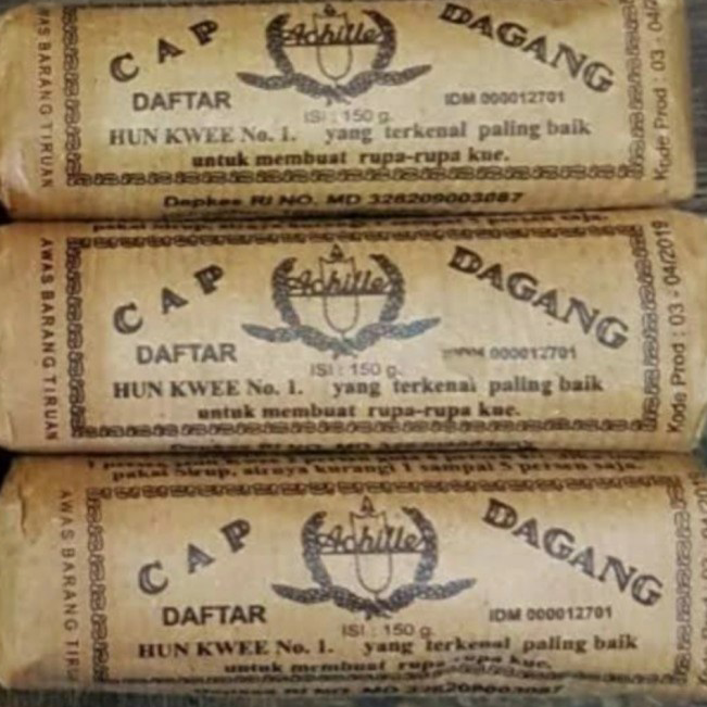 

Harga Murah Tepung Hun Kwee Achilles Cap Dagang 150 Gram / Hunkwe / HunKwee