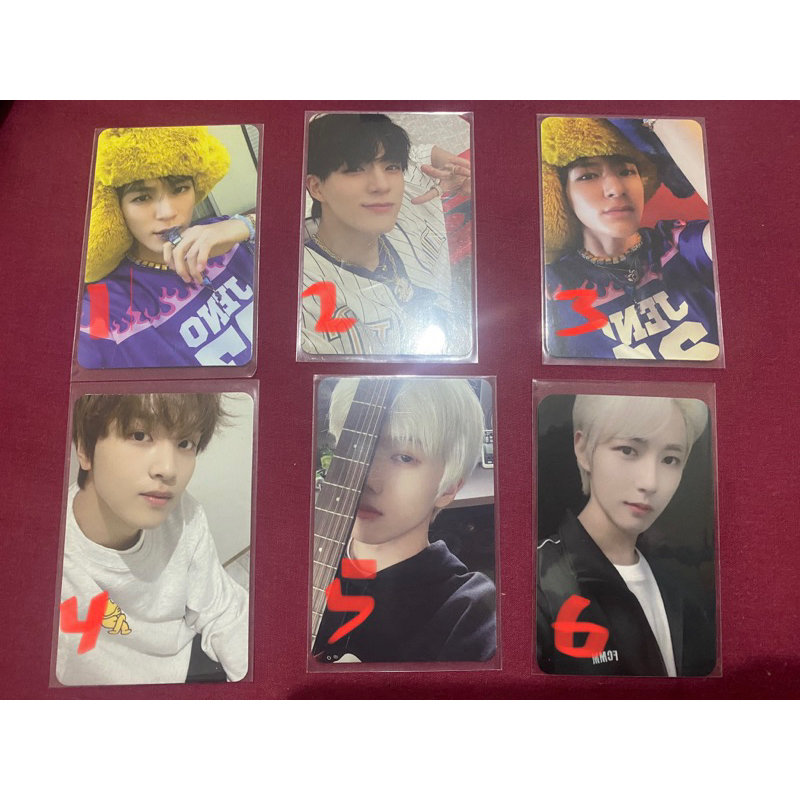 PC official NCT Dream Candy, Beatbox, Cafe Dream, FCMM