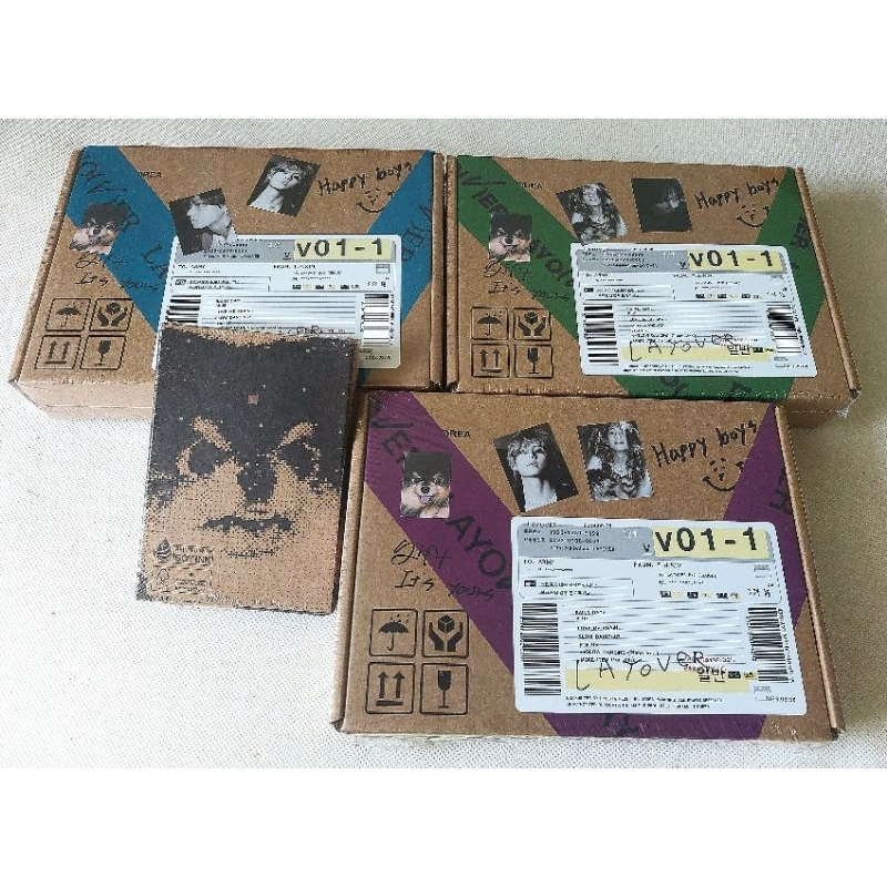 ALBUM V LAYOVER SEALED (+POB WEVERSE)