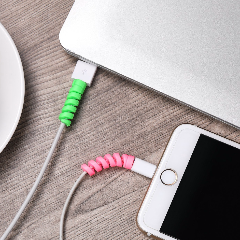 Best Produk Myroots Cable Protector Pelindung Kabel - Headset - Anti Patah - Anti Putus ➸➚✣