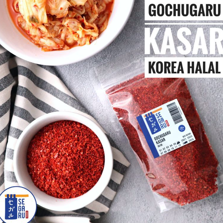 

Produk Keren Gochugaru Cabe Bubuk Kasar Korea Kimchi Halal 50 Gr Hot Sale