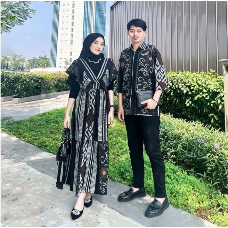 COUPLE TENUN PASANGAN BAJU PREWEDDING KONDANGAN KEKINIAN