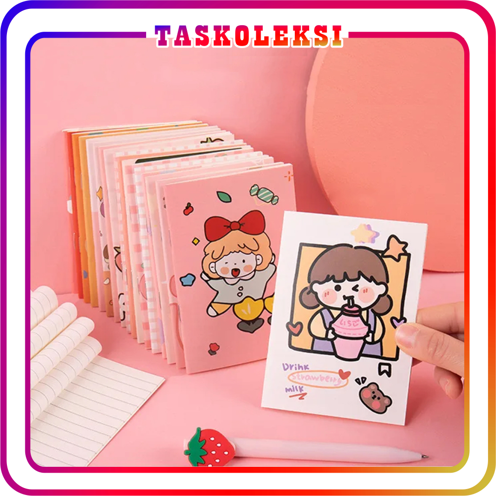 

☛TK☚ Buku Tulis A5 30 Lembar Karakter Lucu Import Book Murah Grosir S102