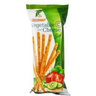 

BISKITOP VEGETABLE CHEESE CHESE STICK SNACK SAYURAN 50 GRAM