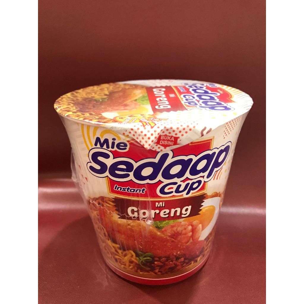 

Sedaap Mie Cup Mie Goreng 85g - Mie Goreng Cup Instant Sedaap