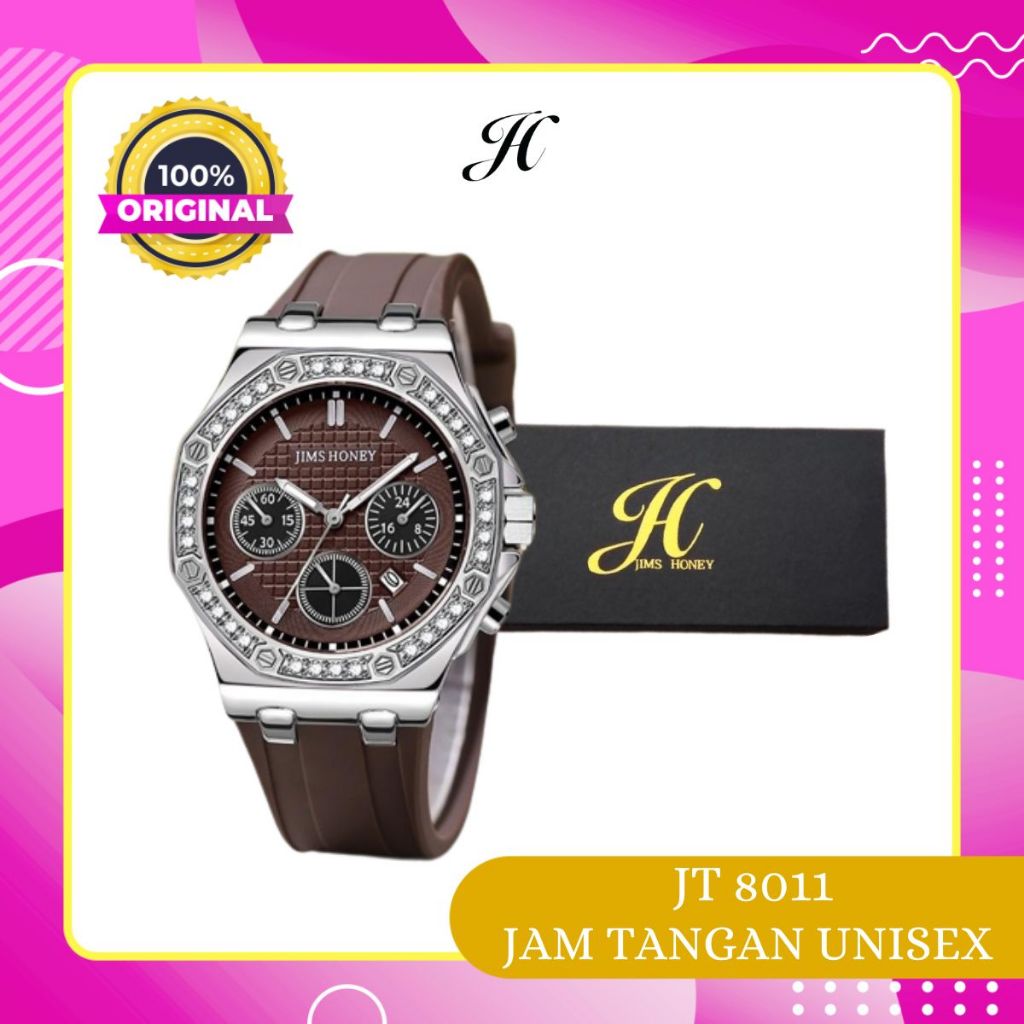 Jims Honey JT 8011 Jam Tangan Wanita Terbaru 2023 Water Resistant