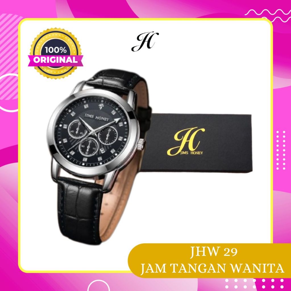 Jims Honey JHW 29 Jam Tangan Water Resistant Wanita Terbaru 2023