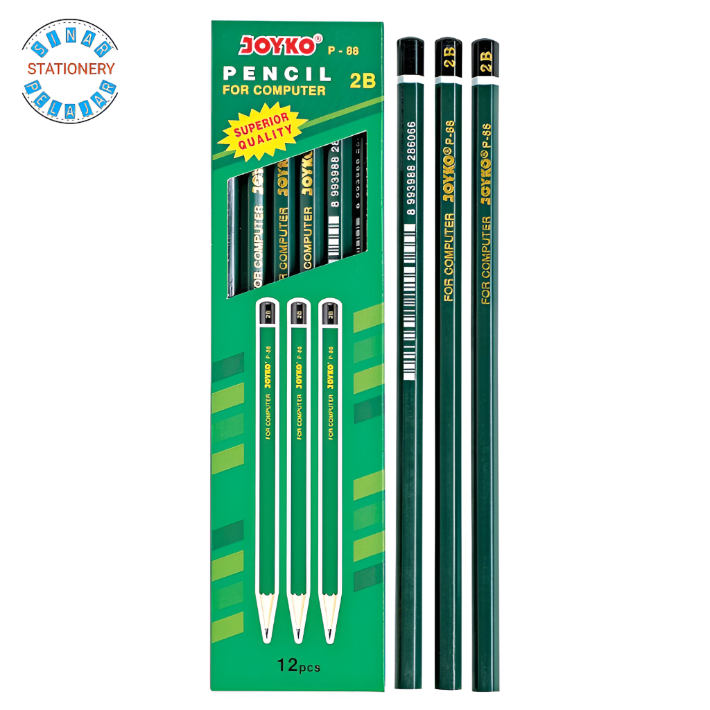 

Pencil / Pensil Joyko P-88 / 2B / 1 BOX 12 PCS