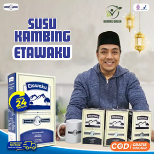 

Susu Etawaku Platinum 3x Atasi Masalah Pernafasan - Susu Kambing Bubuk Provit Etawa Tingkatkan Daya Tahan & Imunitas Tubuh Jaga Kesehatan & Kepadatan Tulang Isi 200gr BPOM