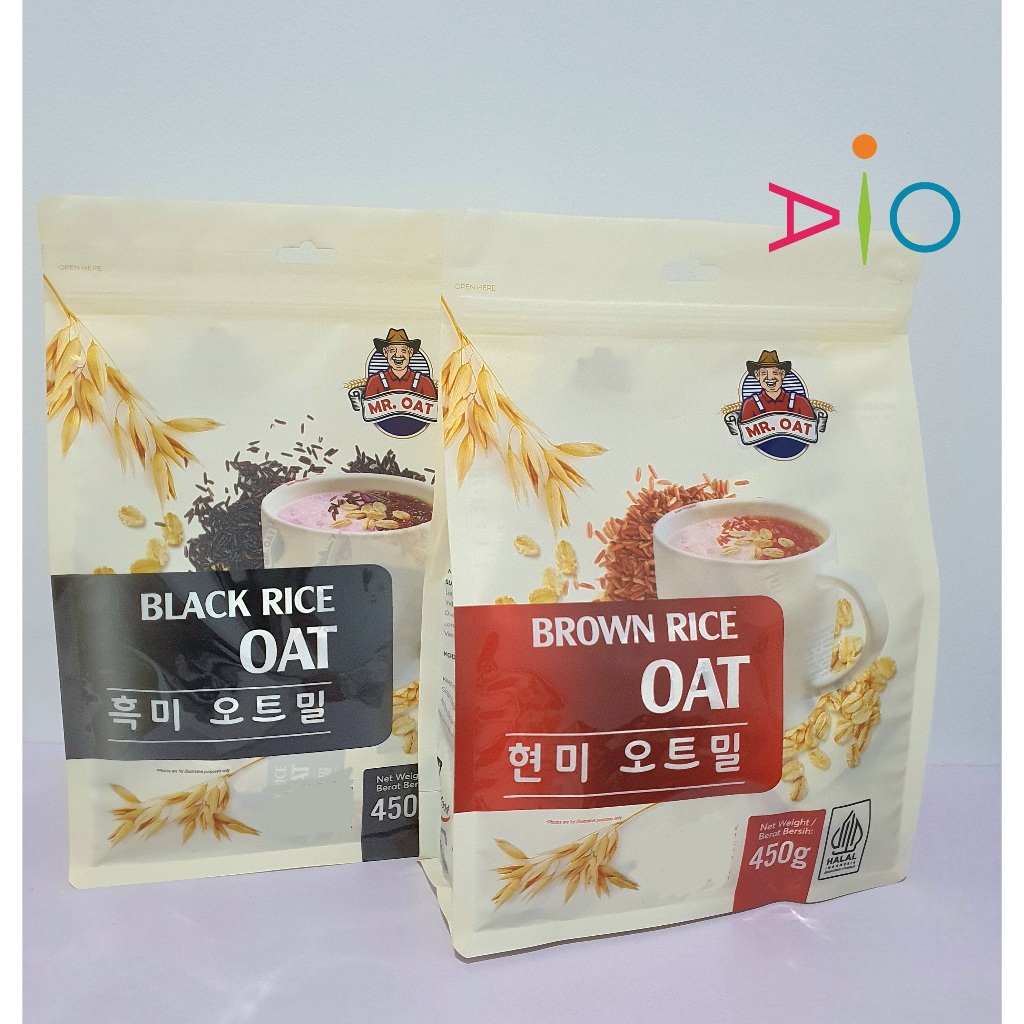 

MR OAT Brown Rice Oat | Mr oat Black Rice Oat Sachet 450g