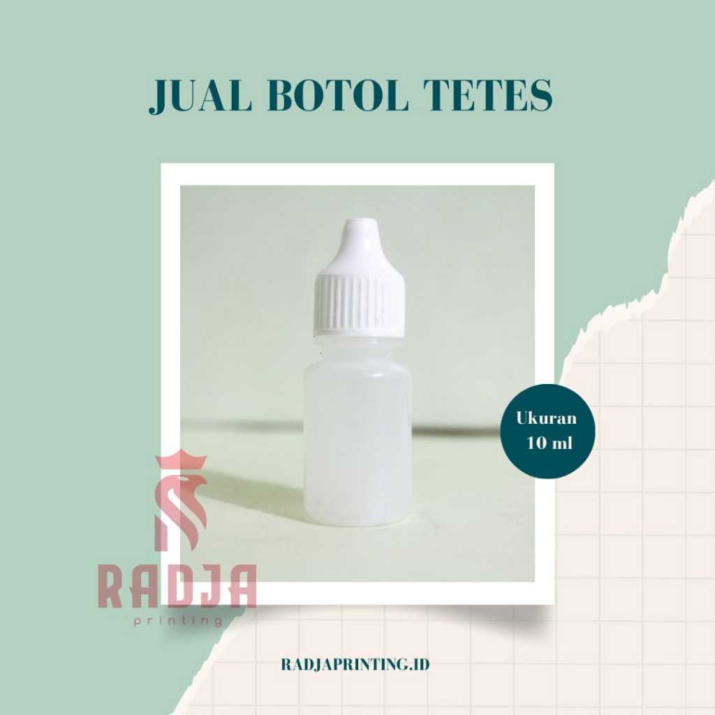 

BOTOL TETES 10 ML NON SEGEL ESEN ESSEN