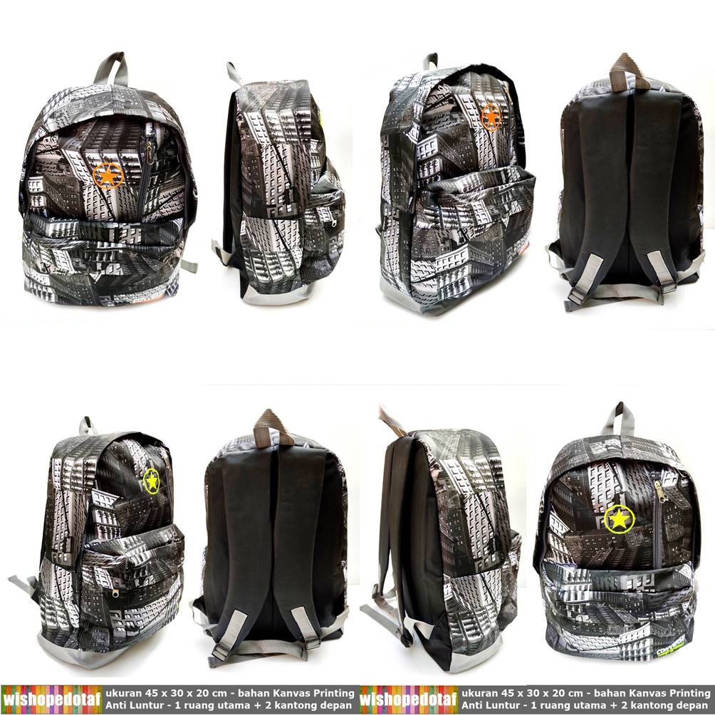 Tas Ransel Export CVR Star Gravity Kanvas