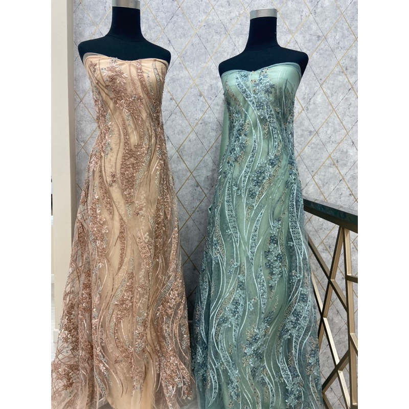 tulle victoria, tulle payet ,brokat full payet