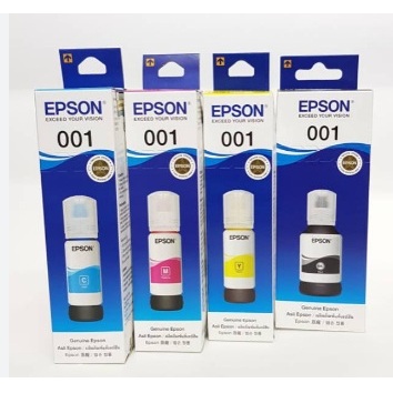 Tinta Epson 001 Hitam / Tinta For L4150, L4160, L61060, L6170, L6190, L6191 / Tinta Epson Original