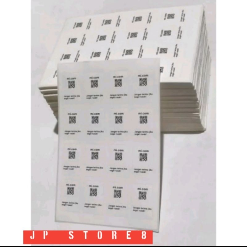

STIKER SEGEL XIAOMI ISI 25 PCS - SIAP KIRIM