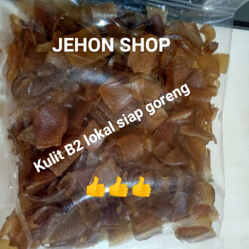 

Kulit B2 Lokal siap goreng 1kg