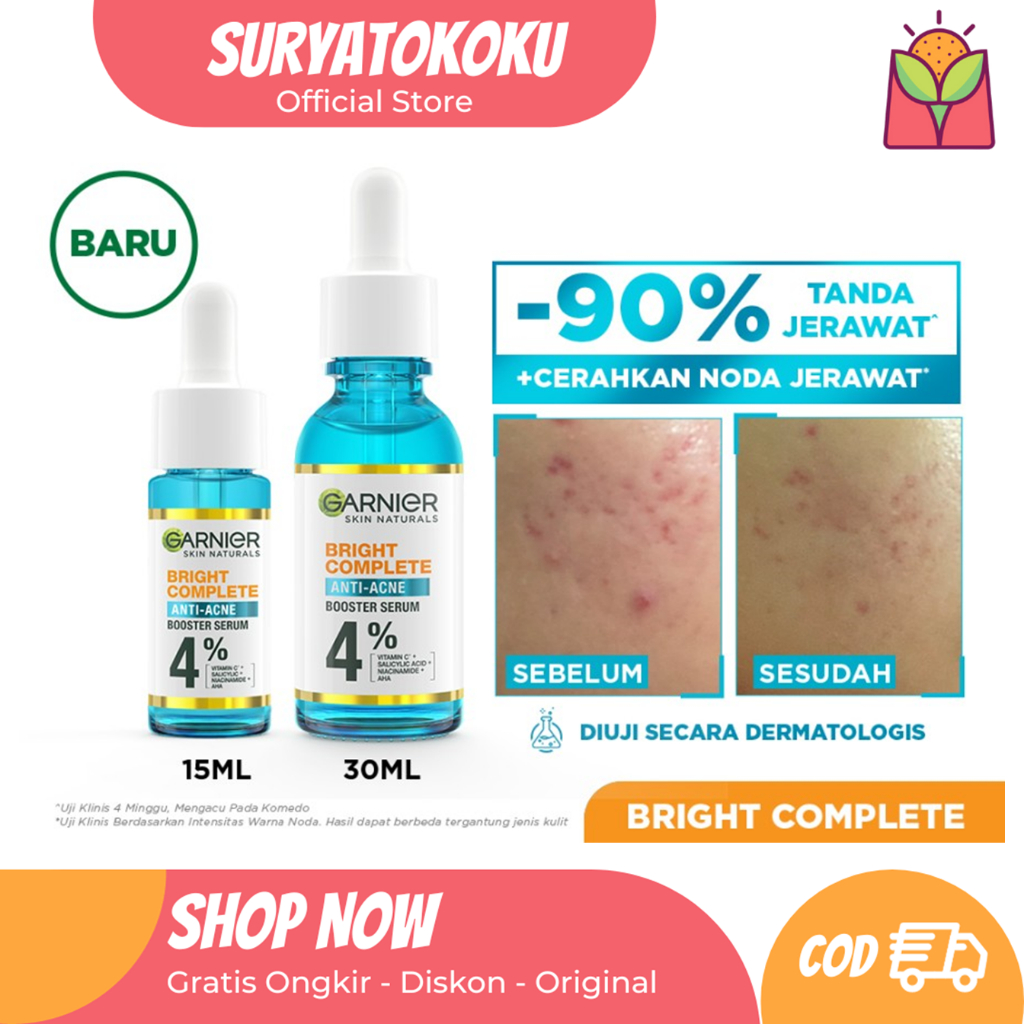 Garnier Bright Complete Anti Acne Serum