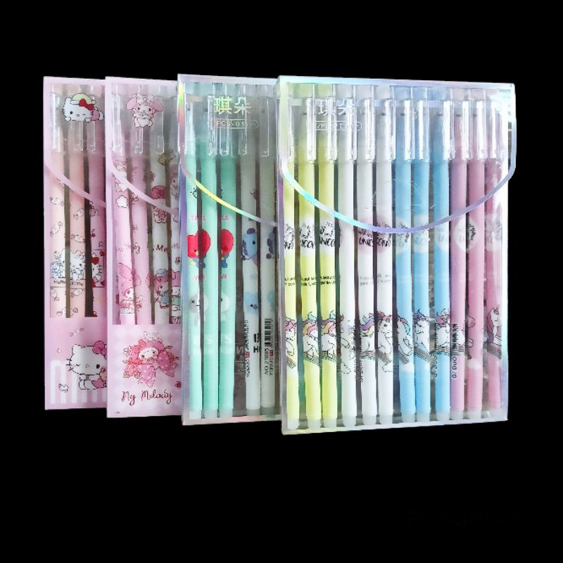 

Pen Jel Pen Gel Bisa Di Hapus 0.5 mm 12 pcs