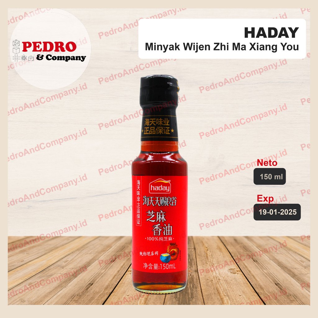 Haday Haitian Minyak Wijen SESAME OIL 150 ml hai tian wangi fragrant