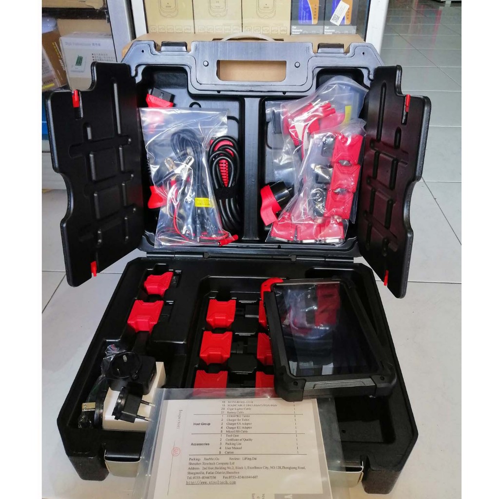 Original XTOOL EZ 400 EZ400 PRO OBD2 Scanner Car ALL System  With Box Free Update