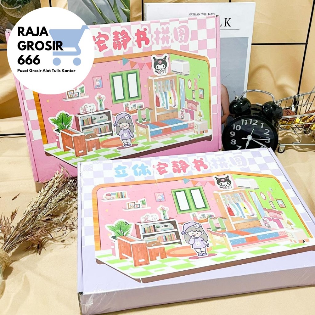 

DIY MINIATUR RUMAH MOMO PT-5770 MAINAN ANAK KREATIFITAS LUCU IMUT KADO UNIK