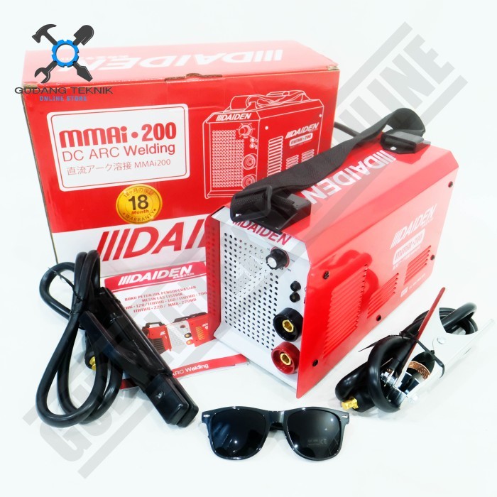 Mesin Las Listrik 200A MMAI 200 DAIDEN / Inverter Welding Trafo Las Mesin Las Listrik Inverter Travo