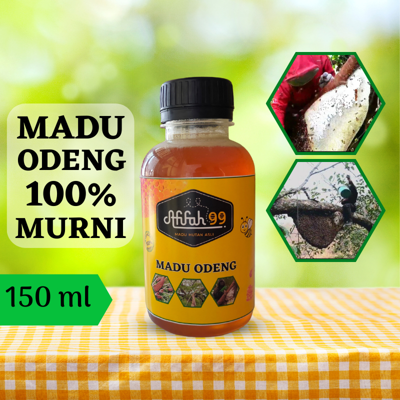

Madu Asli - Madu Odeng (150 ml) Madu Afifah 99 - Madu Hutan Asli Murni