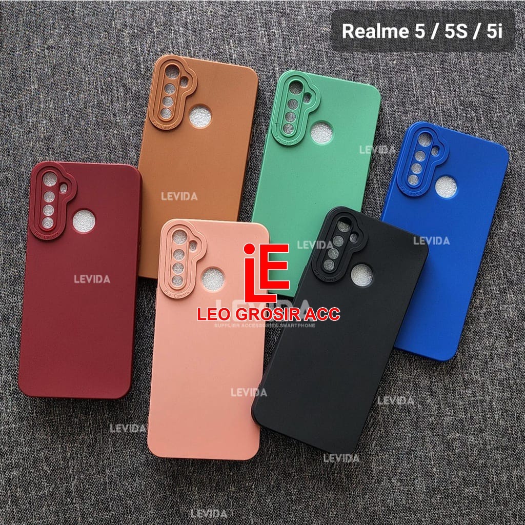 CASE REALME 5 REALME 5I CASE PRO CAMERA MACARON CASE REALME 5 REALME 5I