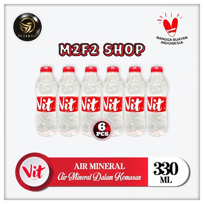 

Air Mineral Vit Botol Mini Plastik Pet - 330 ml (Kemasan 6 Pcs)