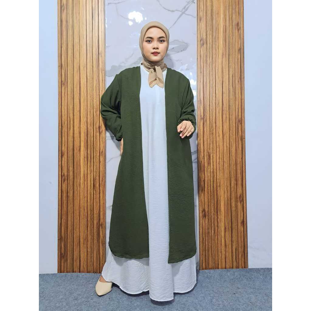 One Set Inner Dan Outer / Setelan Inner Dan Outer Krinkle Premium