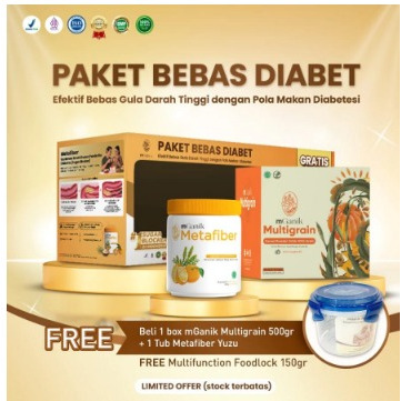 

Bundling Mganik Multigrain dan Metafiber Paket Suplemen Serat Diabetes