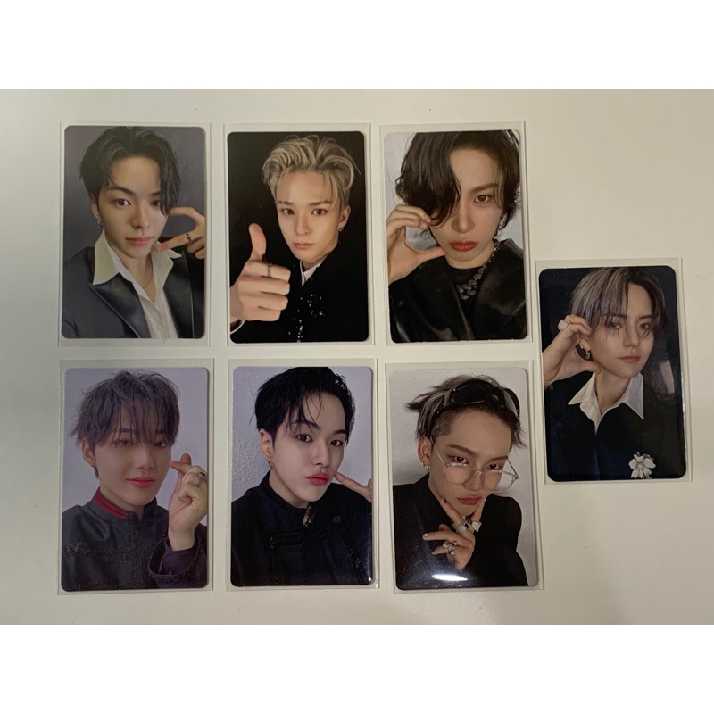 Treasure photocard hyunsuk reboot album kit