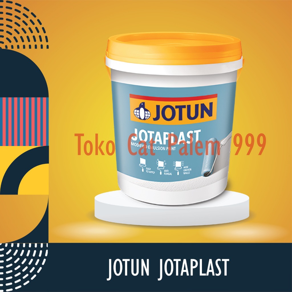 CAT TEMBOK INTERIOE JOTUN JOTAPLAST WARNA PUTIH 25KG /PAIL