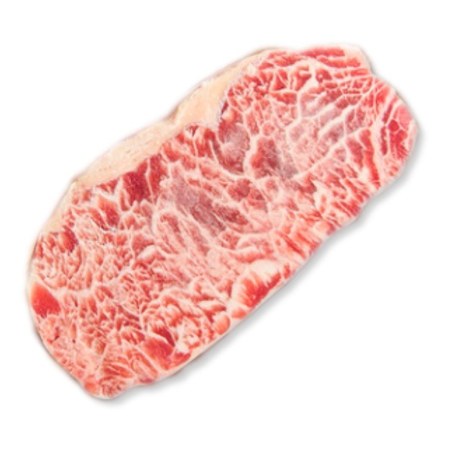 

Australia Sirloin Hokubee Meltique Beef Steak / Striploin Meltik Steak 200gr Daging Sapi