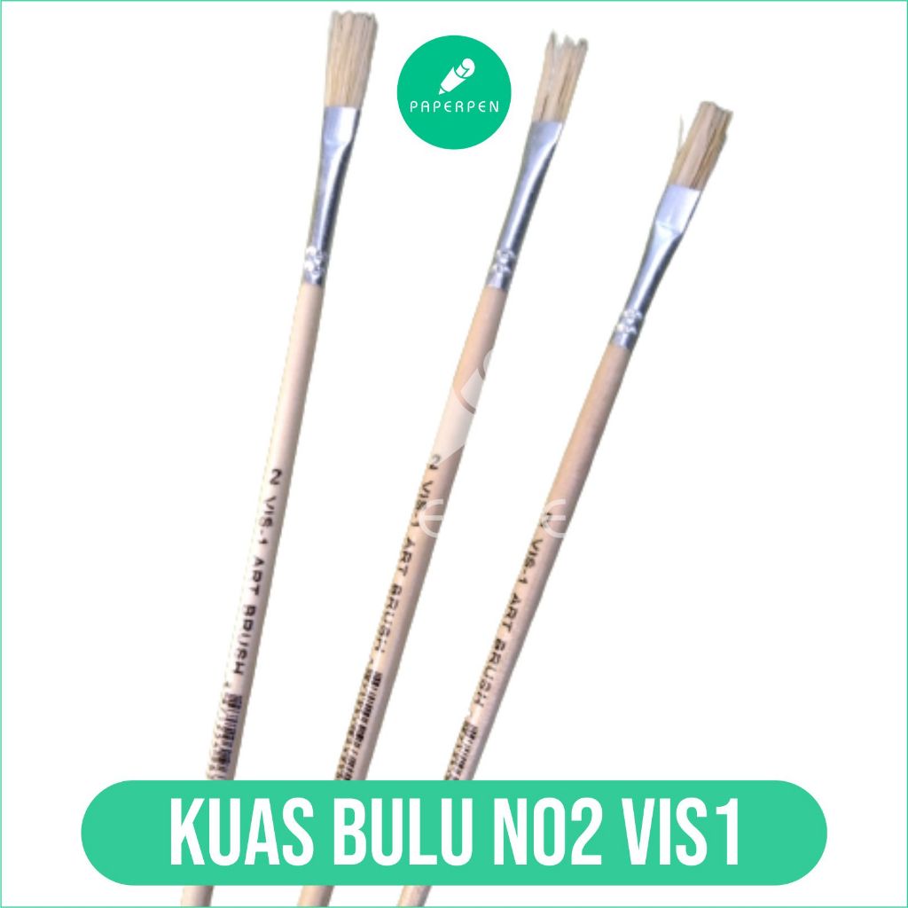 

(Pak36) Kuas Bulu No2 Vis1