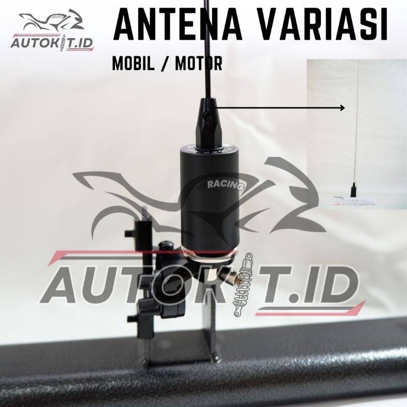 Paket Antena Variasi Mobil Motor Sepaket Antena Breket & Penyangga