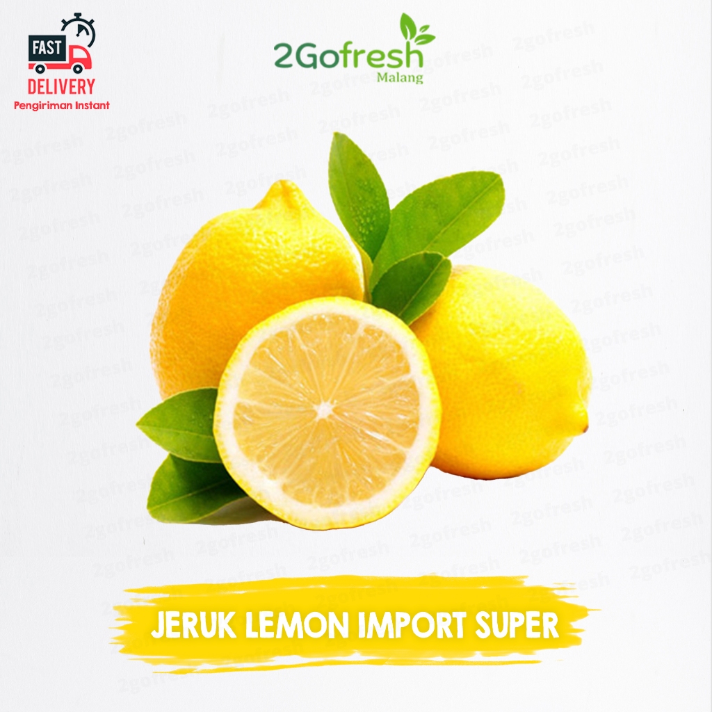 

Jeruk Lemon Super Import Fresh - Rempah Sayur Sayuran & Buah Buahan